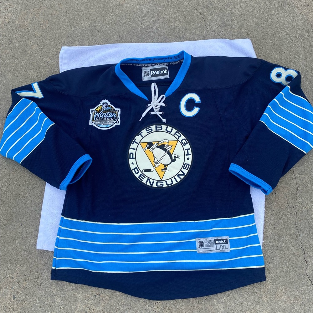 Sidney Crosby Pittsburgh Penguins 2011 Winter Classic Jersey